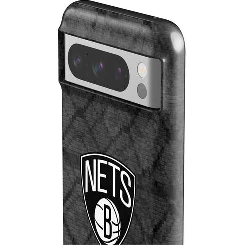 NBA Brooklyn Nets Dark Rust Google Pixel 8 Pro Impact Case